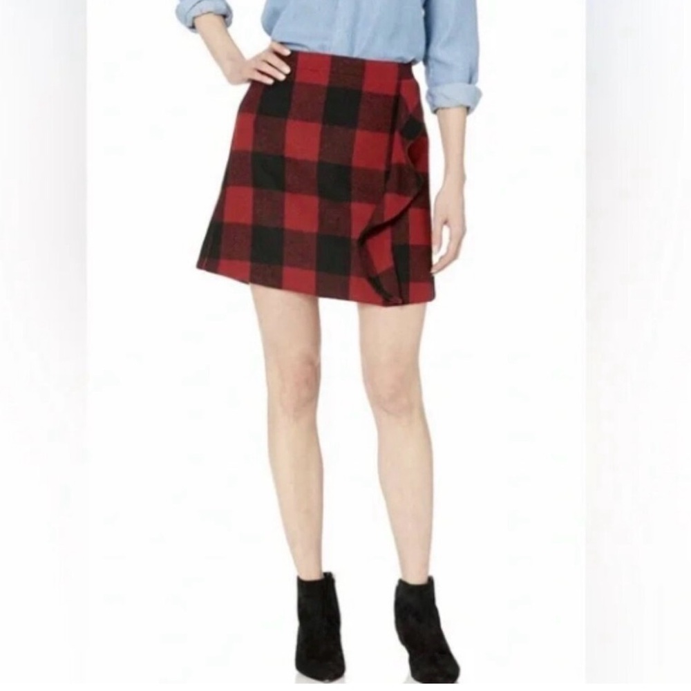 NWT J.Crew Plaid Mini Skirt